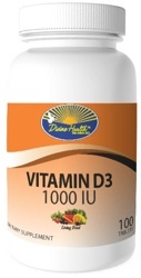 Dr Colbert Divine Health Vitamin D3 1000 IU 100 Capsules